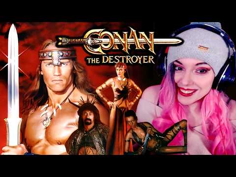 Conan the Destroyer (1984) - Justice For The Camel! Plus Drunk Conan! - First Time Watching Reaction