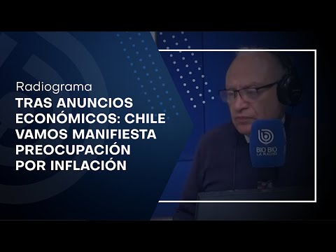Tras anuncios económicos del Gobierno: Chile Vamos manifiesta preocupación por inflación