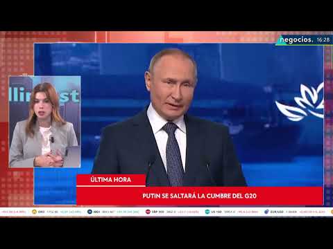 ÚLTIMA HORA | Vladimir Putin no asistirá al G20, Lavrov irá en su lugar