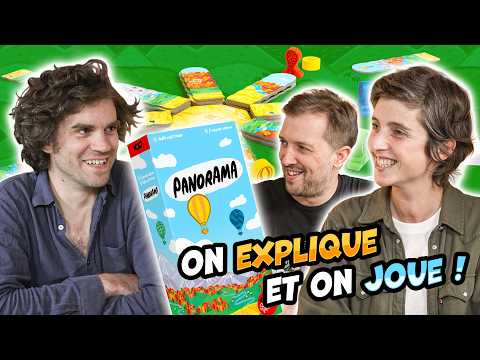 Panorama. On crée les plus beaux paysages. On explique et on joue.