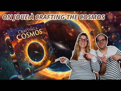 { Règles Et Partie } ON JOUE À CRAFTING THE COSMOS | Jeu De Société | OfficeDog