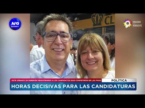 HORAS DECISIVAS PARA LAS CANDIDATURAS -  NOTICIERO 9