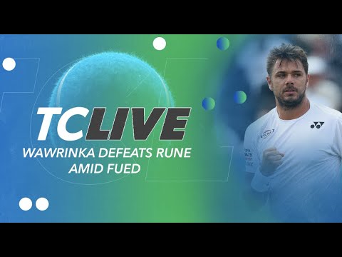 Andy Roddick Recaps Wawrinka vs. Rune | Tennis Channel Live