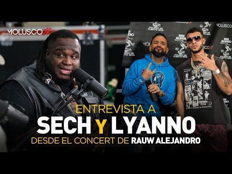 Entrevista a Lyanno y Sech desde el Choli concert Rauw Alejandro ?
