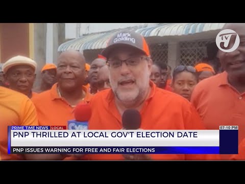 PNP Thrilled at Local Gov't Election Date | TVJ News