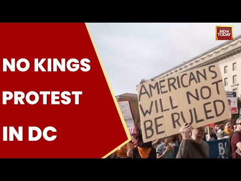 No Kings Protest Rocks Washington DC | Protests Against Donald Trump | Trump News | US News