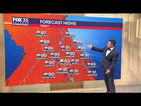 Orlando AM <strong>Weather</strong> <strong>Forecast</strong>: Isaias lifts away, storm chances hold