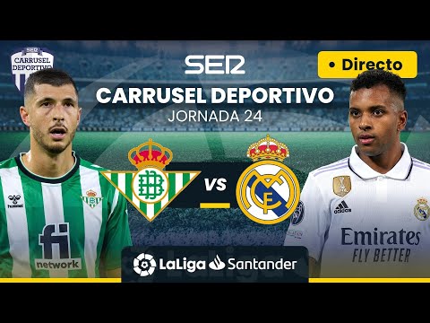 ? REAL BETIS vs REAL MADRID | EN DIRECTO #LaLiga Jornada 24