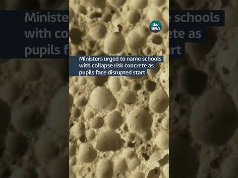 More than 100 schools forced to close because of concrete collapse risk #ITVnews #school #uk