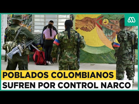 Poblados colombianos aislados sufren bajo el control de grupos armados