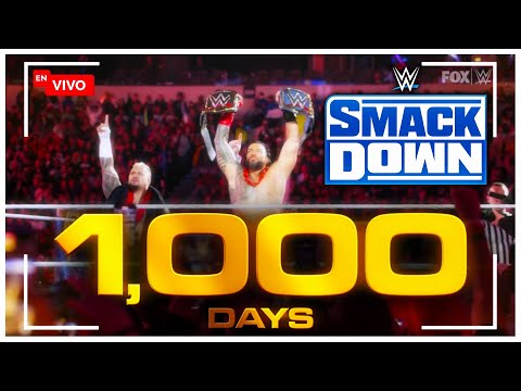🔴 ROMAN REIGNS CELEBRACIÓN 1000 DÍAS COMO CAMPEÓN (NUEVO CAMPEONATO) | WWE SMACKDOWN 6 JUNIO 2023