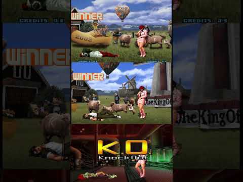 KOF 2002: Shermie Combo Comparative (Classic, Remastered & Remake) #kof2002