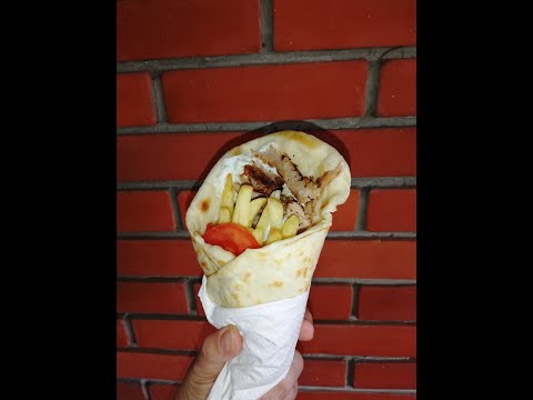 Pileci Giros   Chicken Gyros