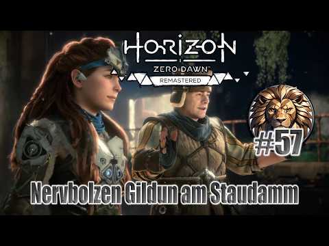 Horizon Zero Dawn Frozen Wilds Part 57   Nervbolzen Gildun am Staudamm