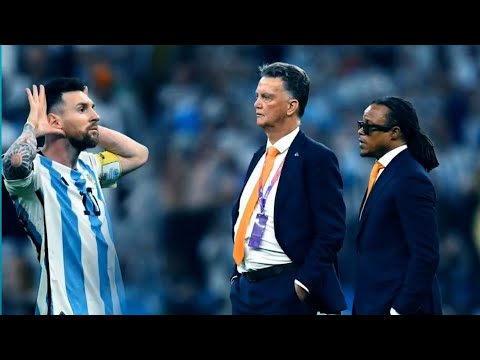 Messi se arrepiente de burlarse del director técnico de Holanda