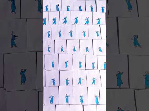Pardesiya artist version #shorts #flipbook #dance #art #flipbookdance #artist#365D_Editz