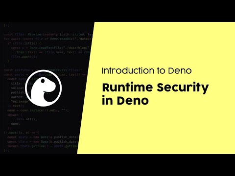 Runtime Security in Deno