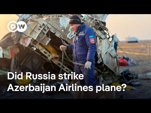 What's the evidence for Russia intentionally downing an Azerbaijan Airlines plane | DW News