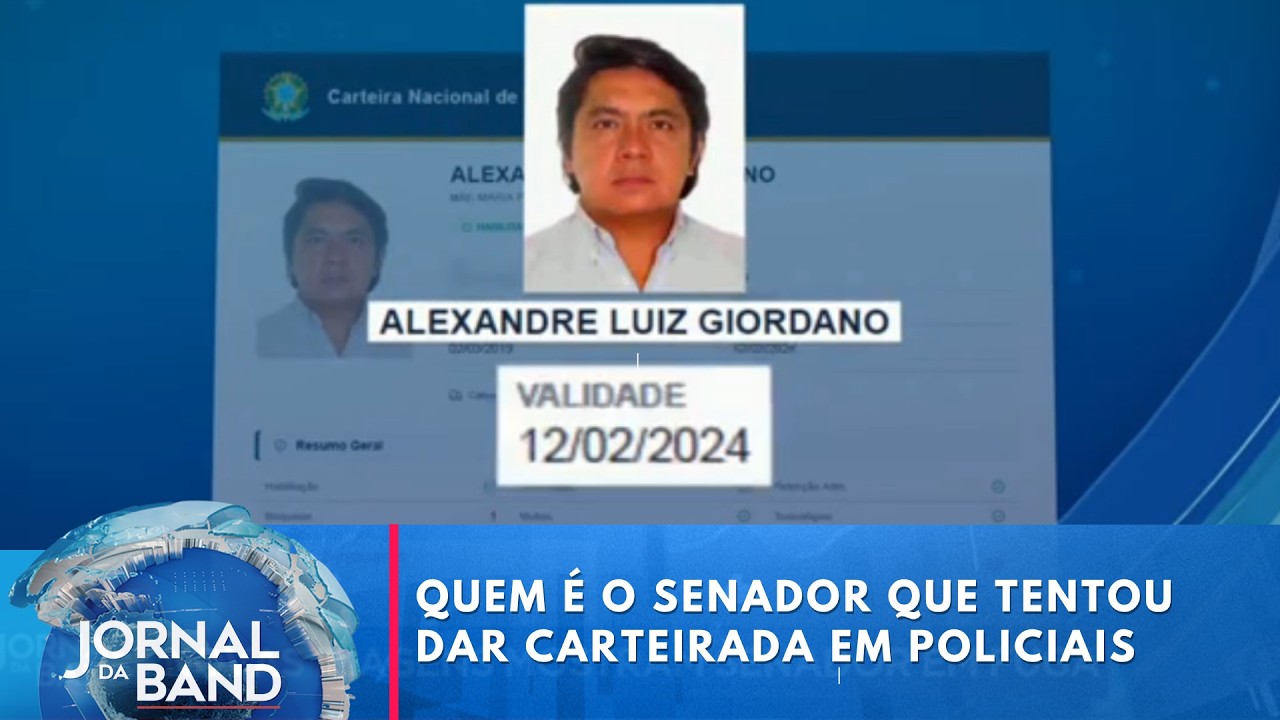 Quem é o senador que usava giroflex e deu carteirada para fugir de multas