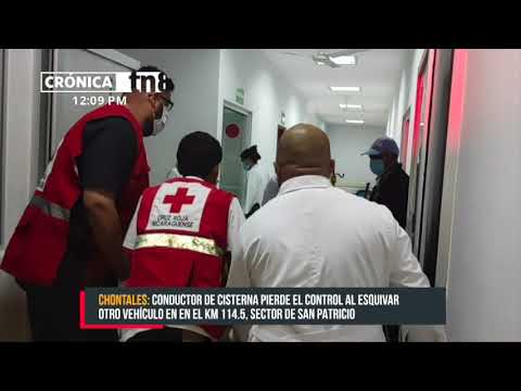 Accidente de tránsito en Chontales deja 3 lesionados - Nicaragua