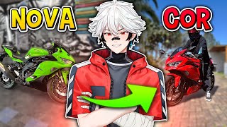 EU MUDEI A COR DA MINHA NINJA e as crianças da Escola ADORARAM! | Moto