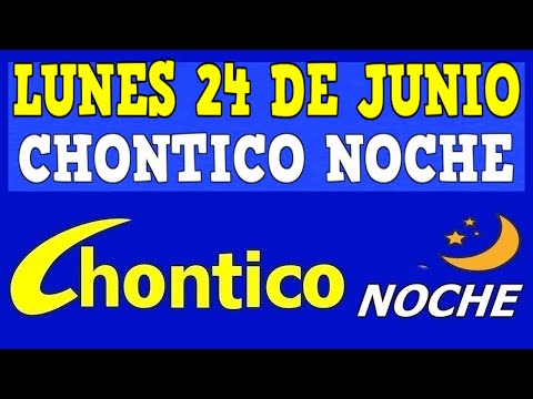 CHINTICO NOCHE Resultado DOMINGO 24 De JUNIO De 2024
