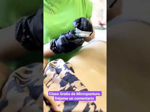🚨Aprende Micropuntura, con nuestra clase gratis. Di 