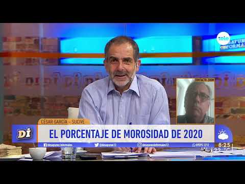 César García: La morosidad aumentó dos puntos en pandemia