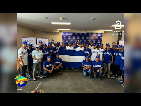 Nicaragua abandera a Selección Nacional para participar en el Clásico Mundial de Béisbol