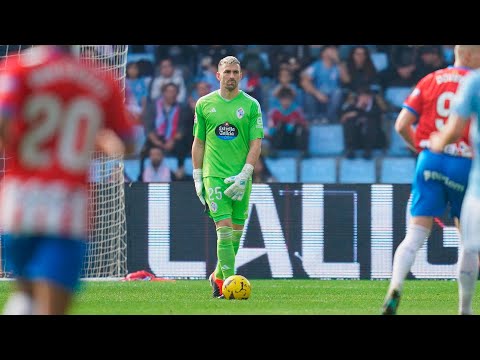 Renato Tapia, Óscar Mingueza y Vicente Guaita tras el RC Celta vs Girona FC (0-1)