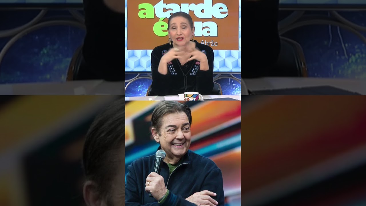 Sonia Abrão se alegra após alta de Faustão A melhor notícia do dia