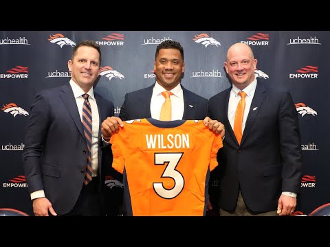 QB Russell Wilson's introductory press conference video clip