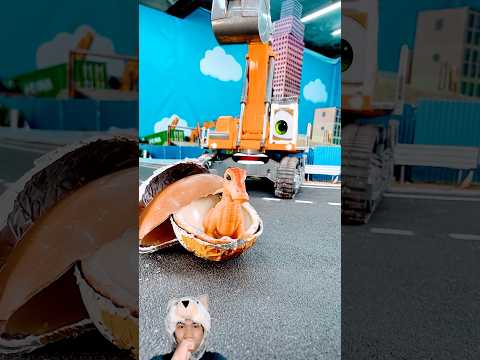 Eskavator buka kinder joy #shorts