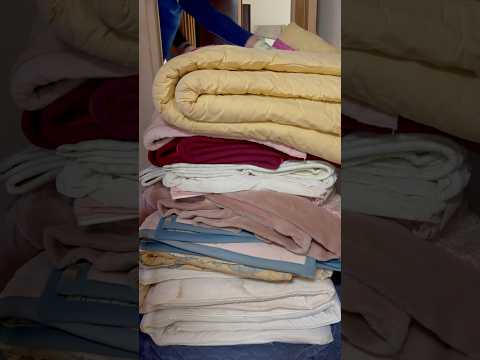 実家の押し入れにある大量の布団 #shorts #断捨離 #整理整頓 #掃除 #restock #リフォーム