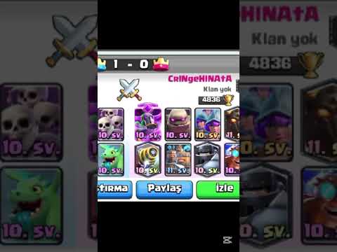 clash royale toxic deste #clashroyale