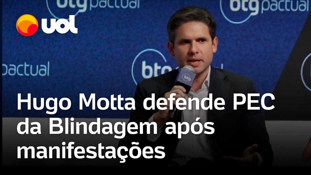 Hugo Motta defende PEC da Blindagem Câmara não vai aliviar para parlamentar que cometer crime