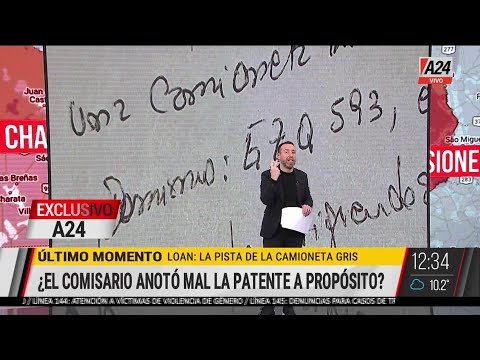 Loan: la pista de la camioneta gris que compromete aún más al comisario Walter Maciel