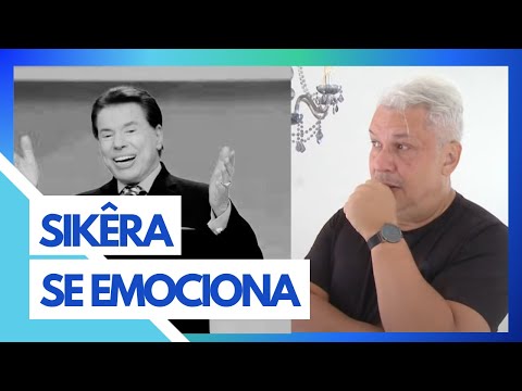 SILVIO SANTOS: SIKÊRA JR. SE EMOCIONA AO COMENTAR A PERDA DO ÍCONE DA TV