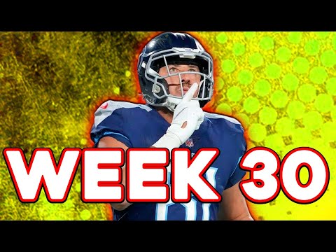 NFL DraftKings Picks + FanDuel Picks Week 30