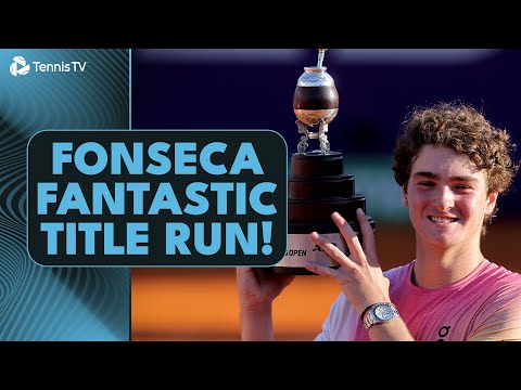 Joao Fonseca Best Shots En Route To Maiden ATP Title 🤩🏆 | Buenos Aires 2025 Highlights