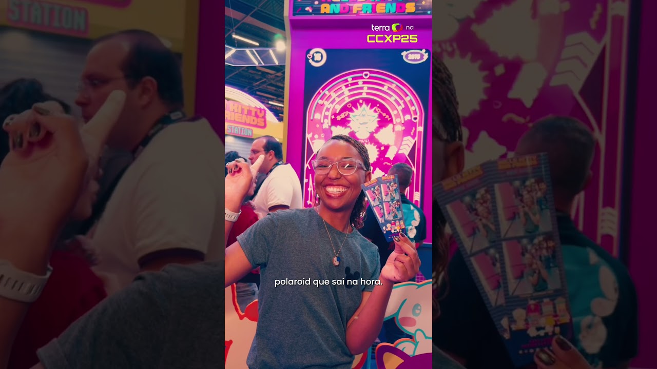 Terra Entretê mostra os melhores brindes da CCXP25 TV Online Terra Entretê mostra os melhores brindes da CCXP25