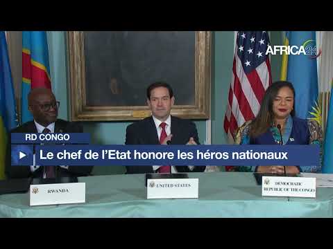 RD Congo : le chef de l’Etat honore les héros nationaux
