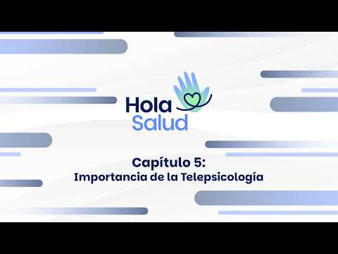 Capítulo 5 Importancia de la Telepsicología