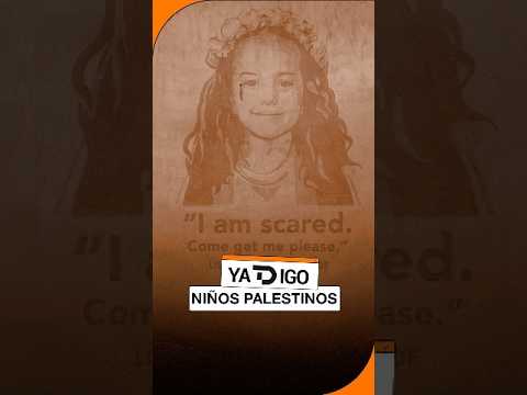 #YaTDigo: Niños palestinos