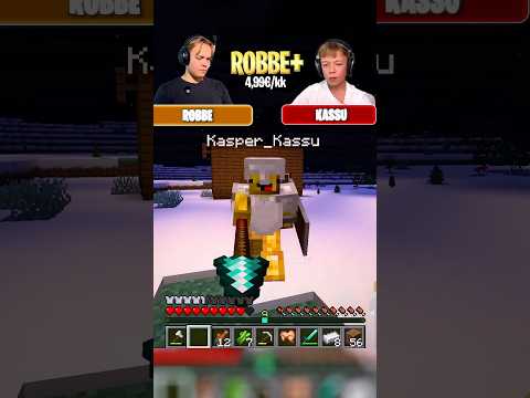 Robbe ja Kassu Teki Uuden ASEEN Minecraftissa! 😯