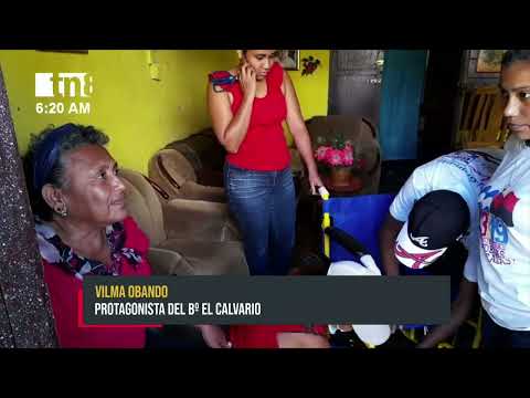Discapacitados de Nandaime reciben sillas de rueda como regalo de navidad - Nicaragua