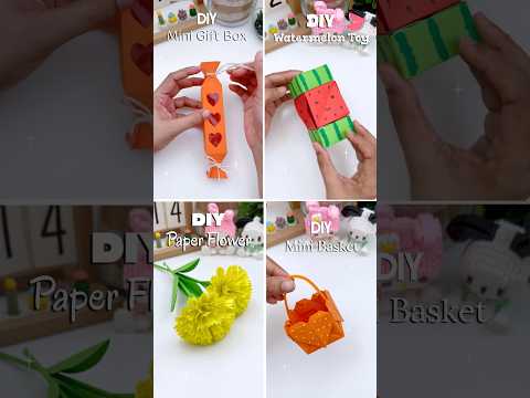 Easy paper crafts and cute gift ideas #diy #craft #gift #giftideas #art #artandcraft