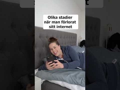 Reklam för Bredband2. Är det bara jag som går igenom alla känslor utan internet?😂 Låt:Kevin MacLeod