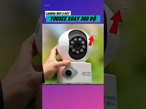 Camera wifi 2 mắt Yoosee xoay 360 chất lượng cao #camera #camerawifi #camerayousee #camera2mat