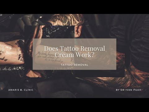 Does Tattoo Removal Cream Work? | Amaris B. Clinic by Dr Ivan Puah